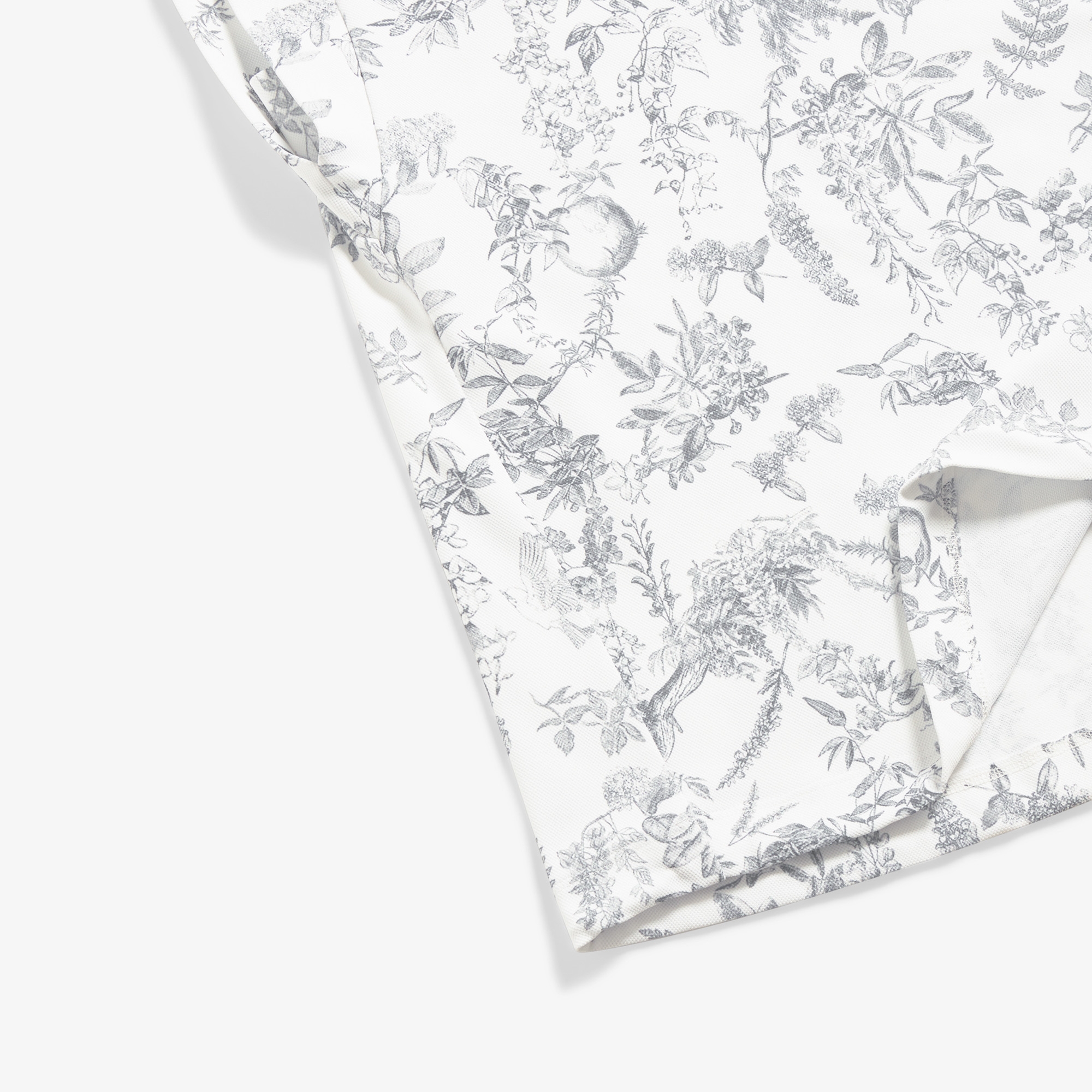 Nature-Print Sleeveless_GY