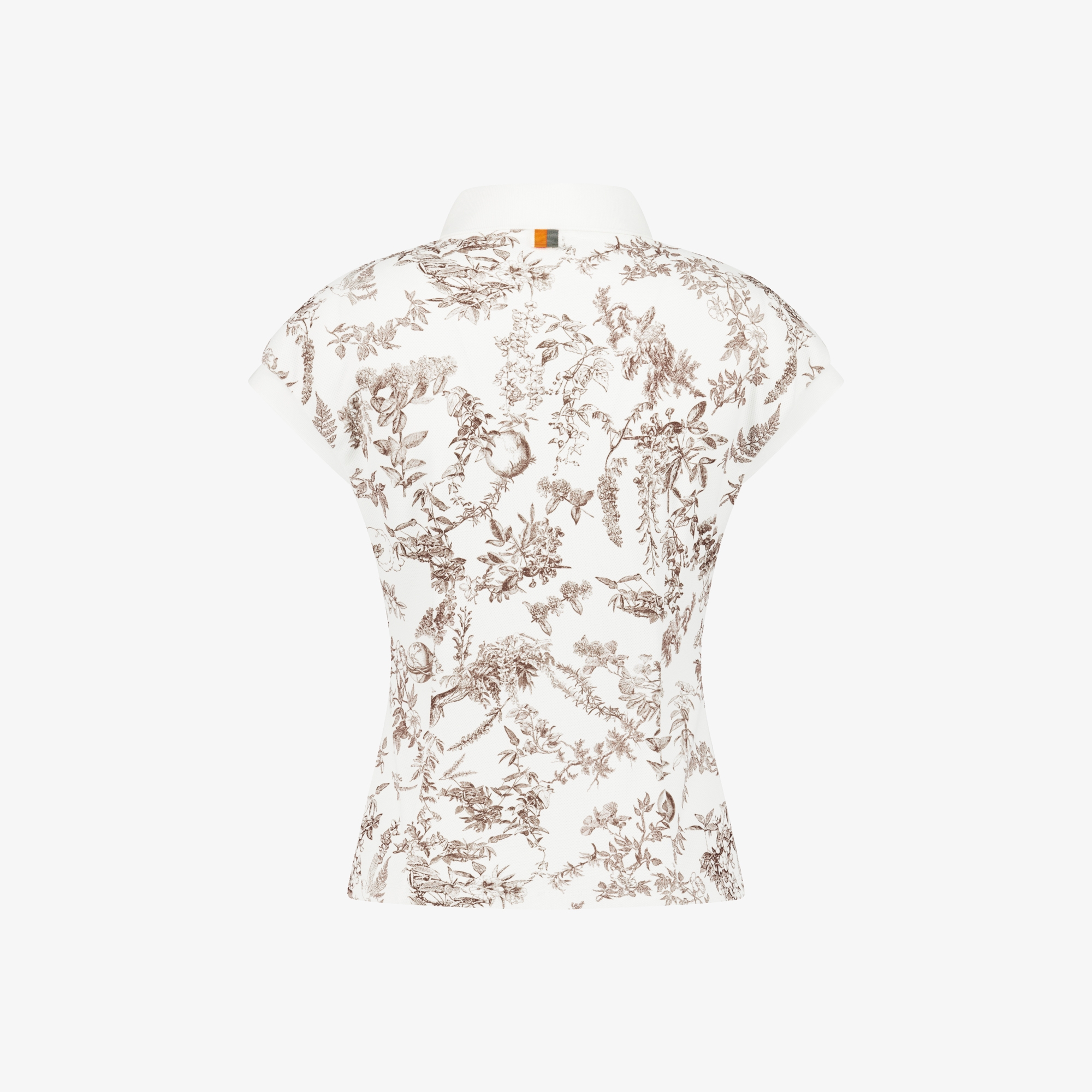 Nature Print Collar Sleeveless_BR