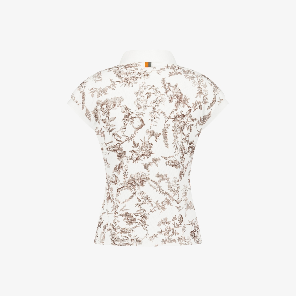 Nature Print Collar Sleeveless_BR