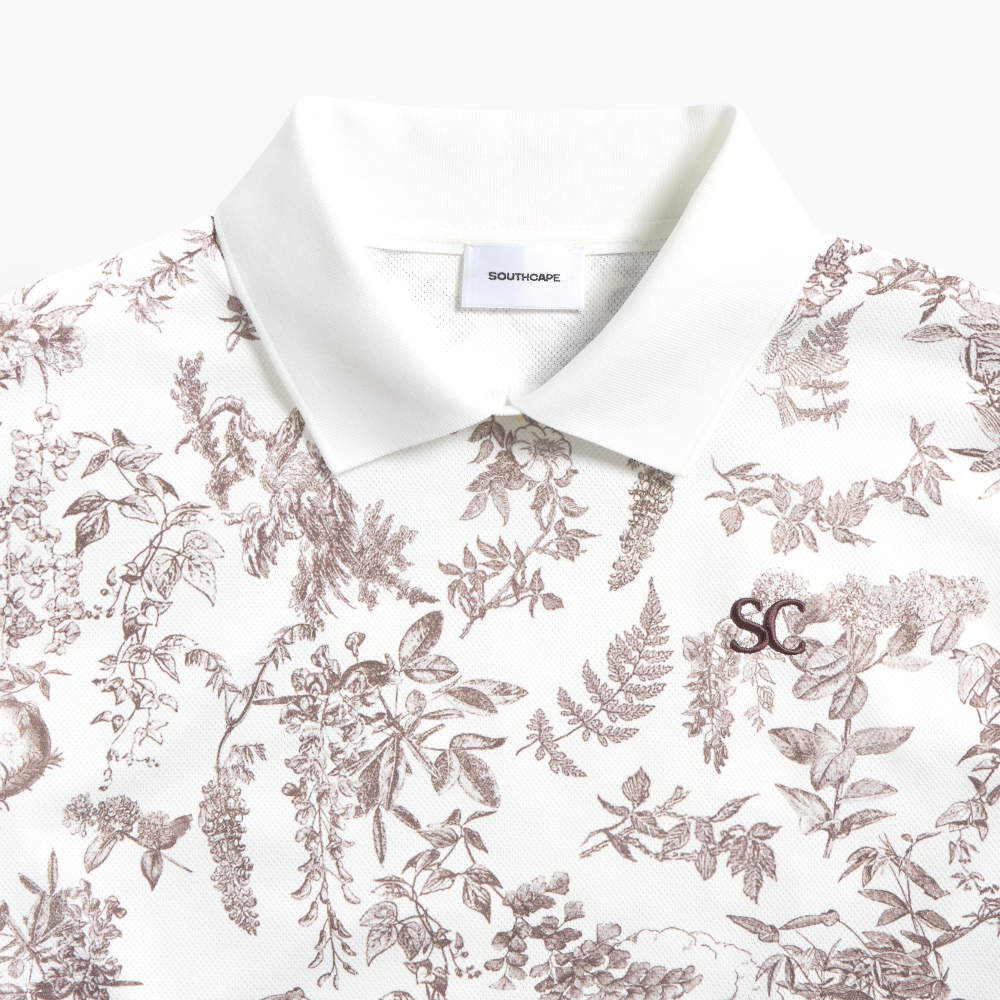 Nature Print Collar Sleeveless_BR