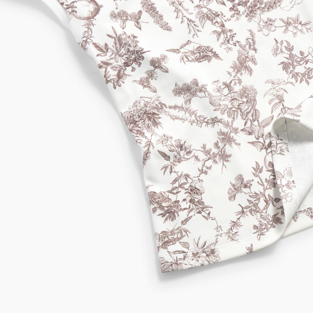 Nature Print Collar Sleeveless_BR