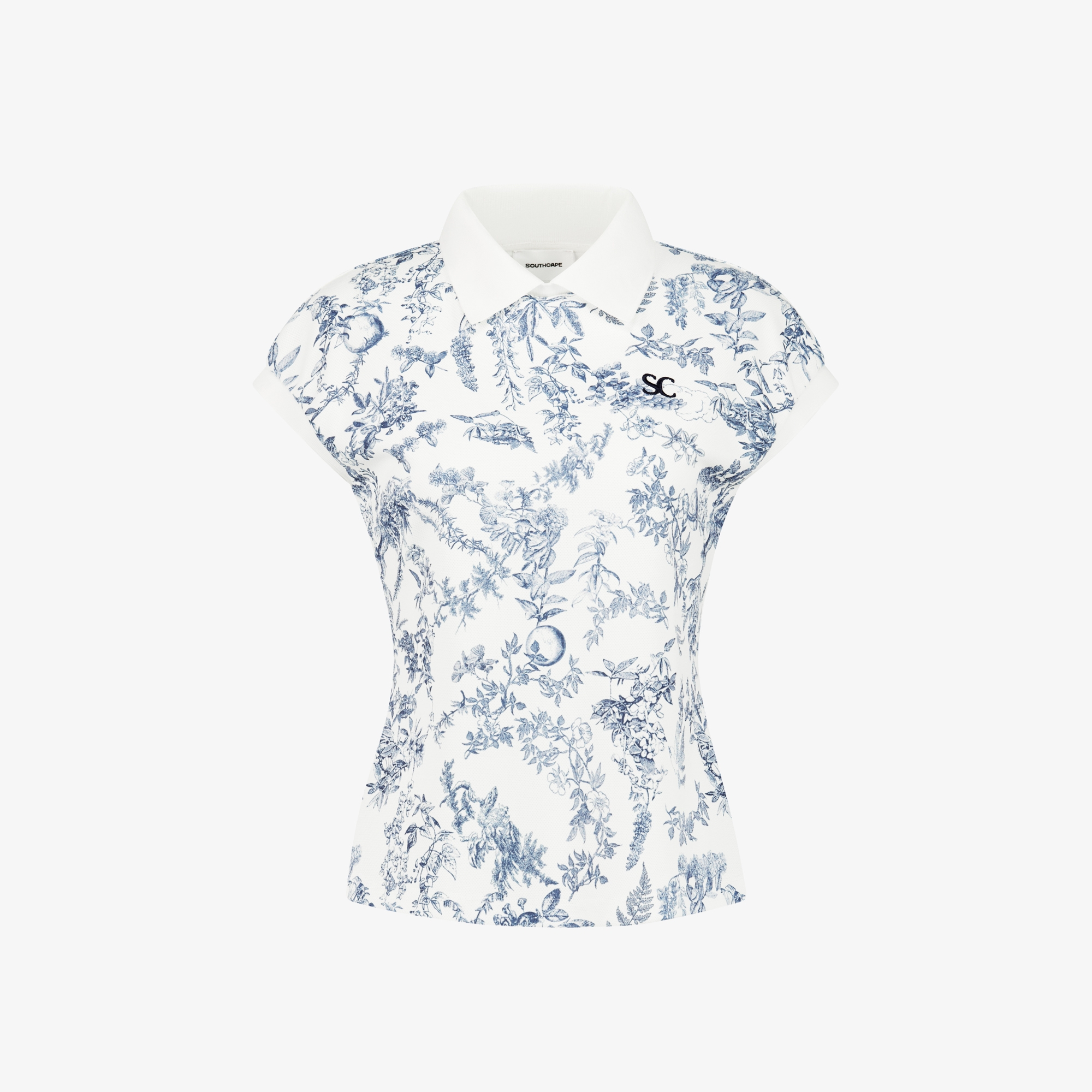 Nature Print Collar Sleeveless_NA