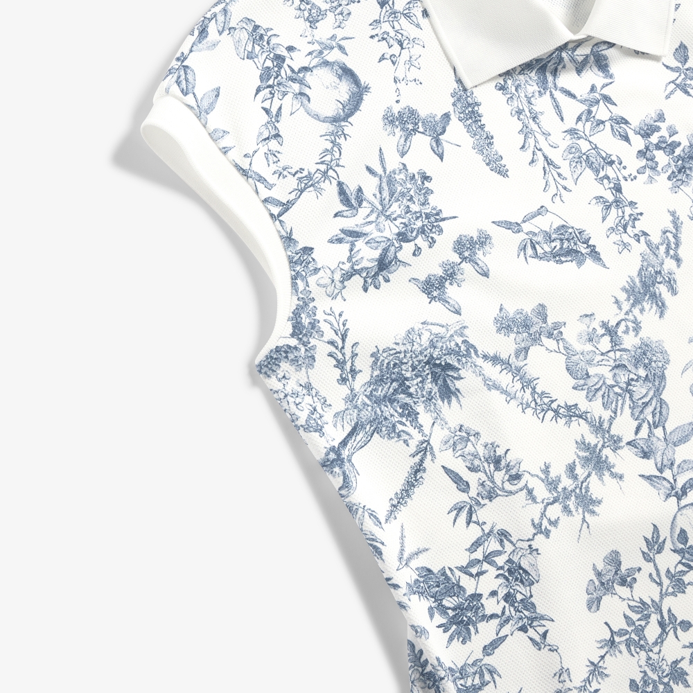 Nature Print Collar Sleeveless_NA