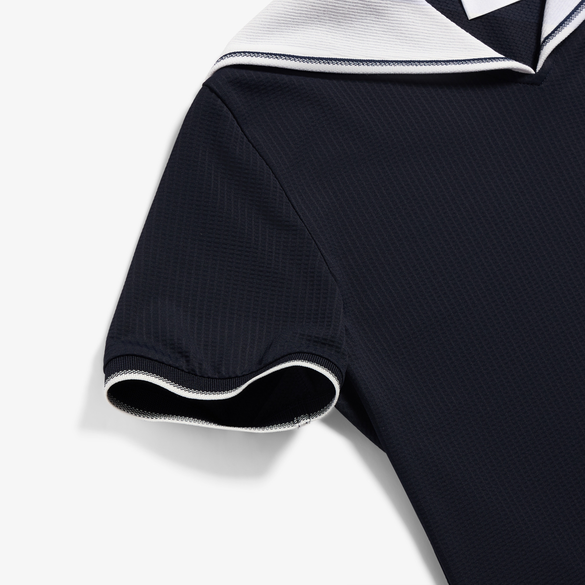 Contrast Sailor Collar T-Shirt_DA
