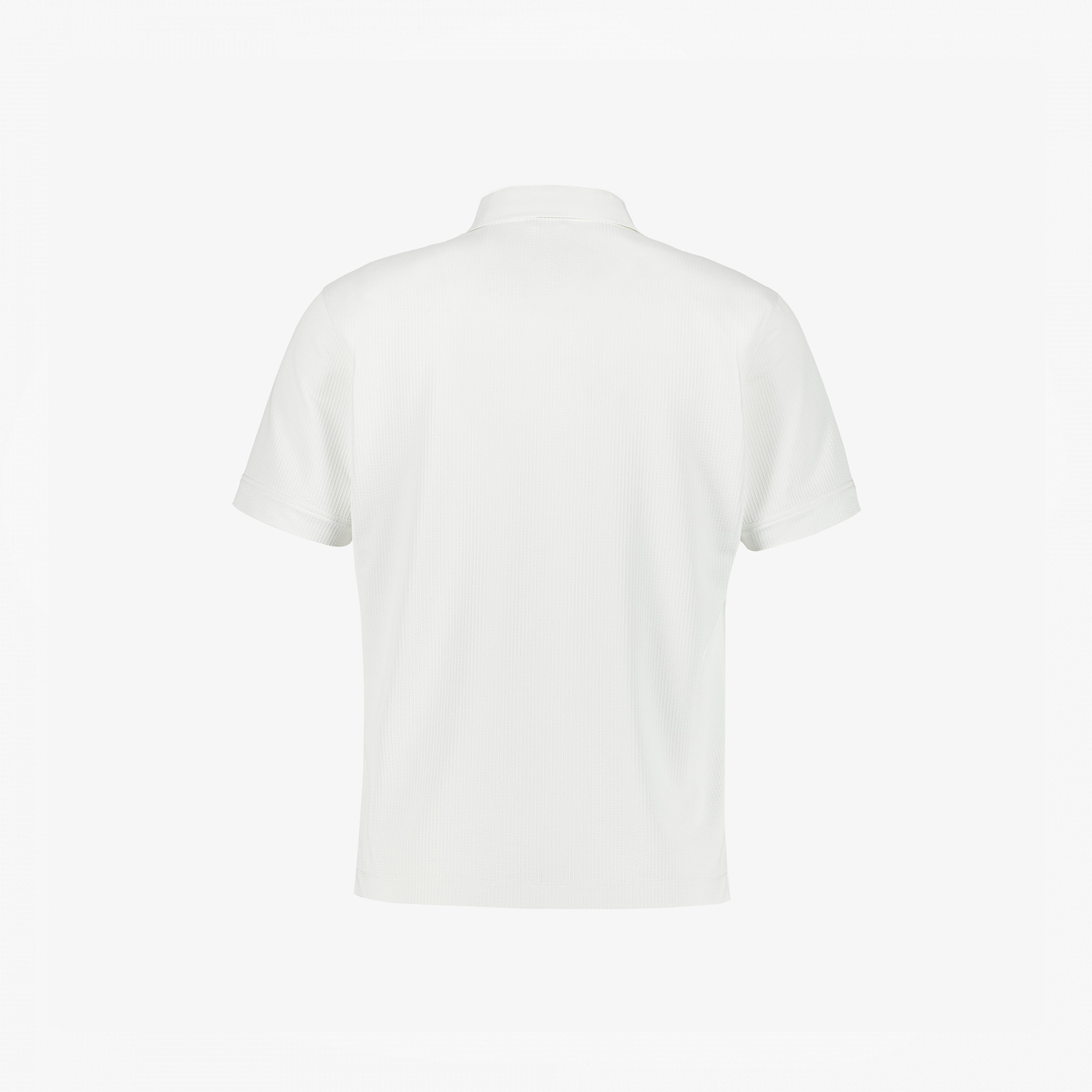 Seersucker Sunrise House Collar T-Shirt_WT