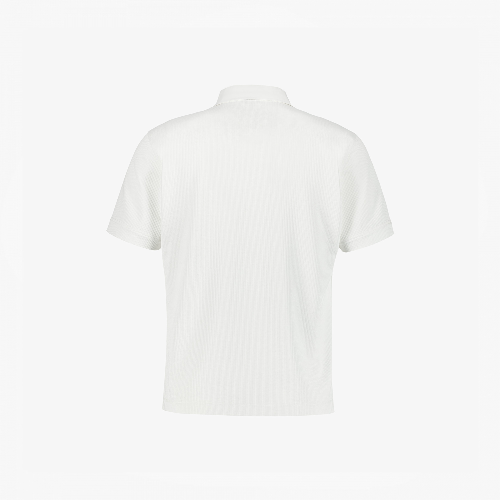 Seersucker Sunrise House Collar T-Shirt_WT