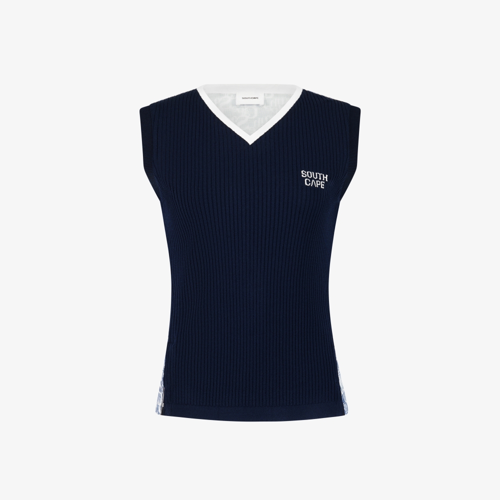 Logo Flow V-Neck Sleeveless_NA