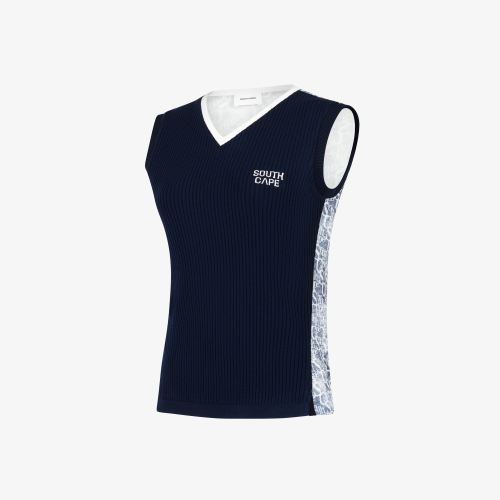 Logo Flow V-Neck Sleeveless_NA