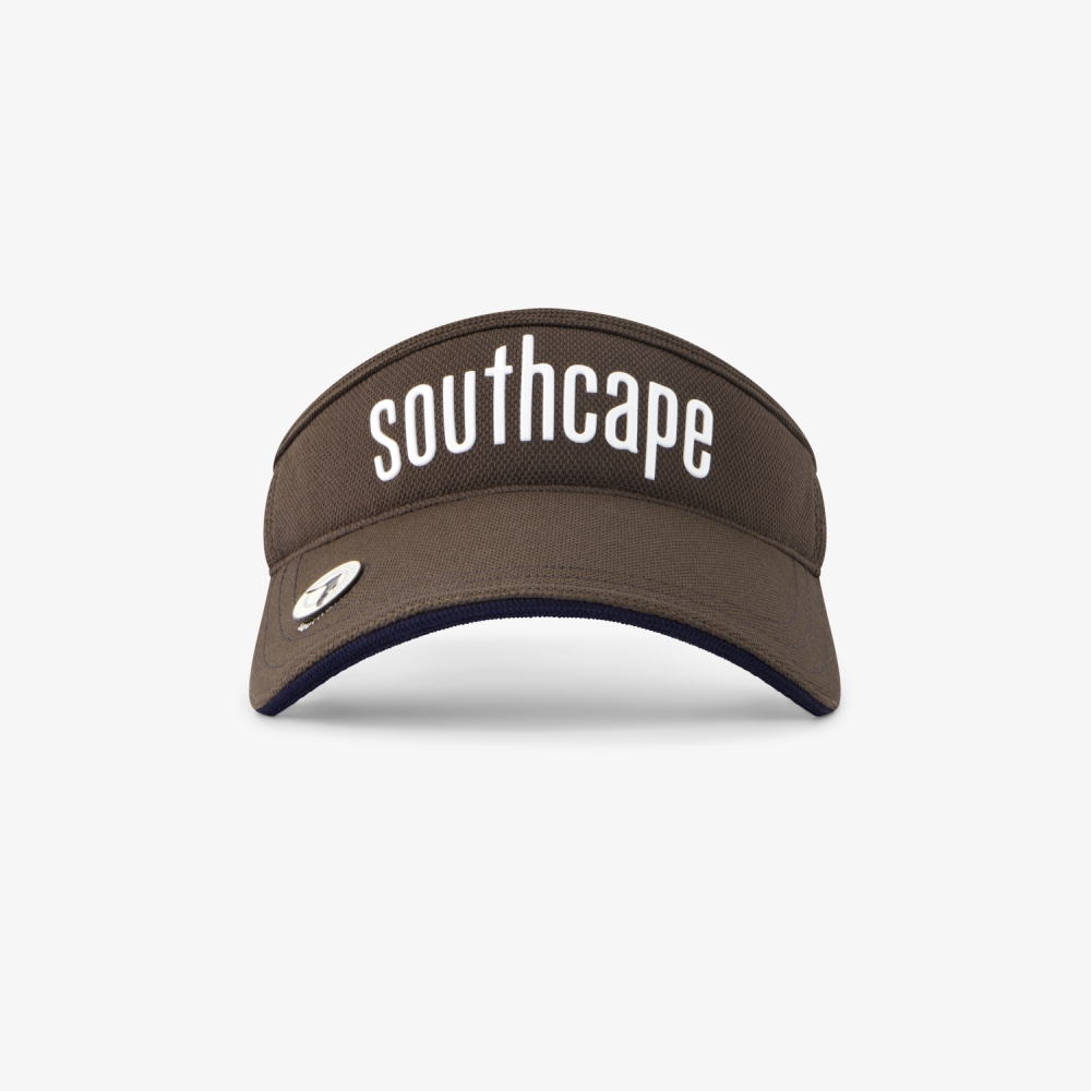 SOUTHCAPE Logo Ball Marker Visor_BR