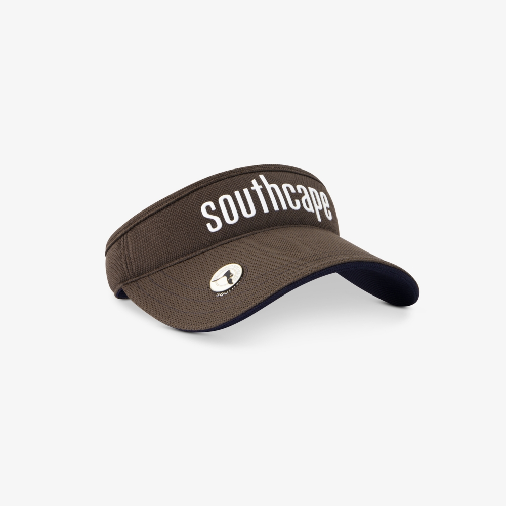 SOUTHCAPE Logo Ball Marker Visor_BR