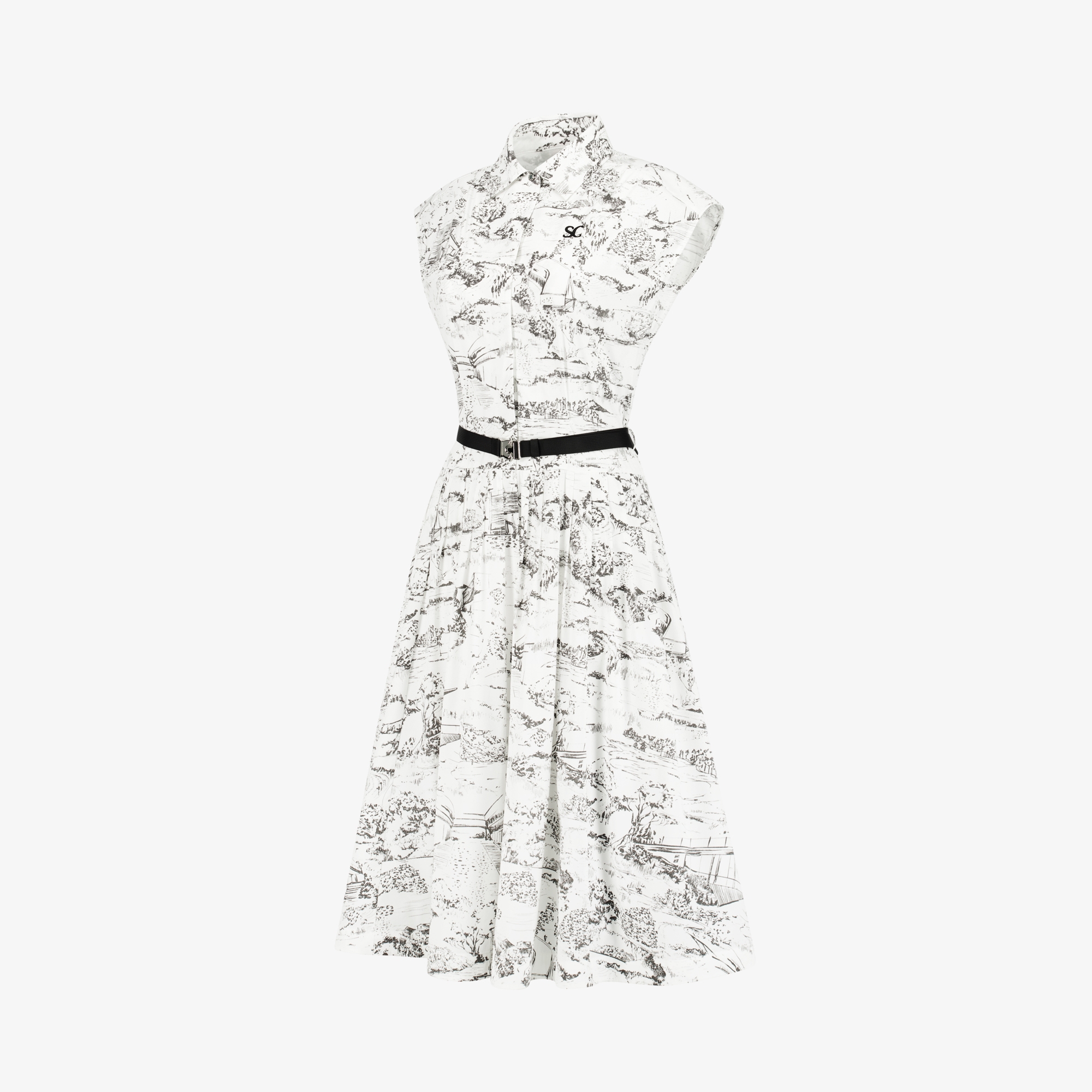 Namhae Heritage Print Long Dress_GY