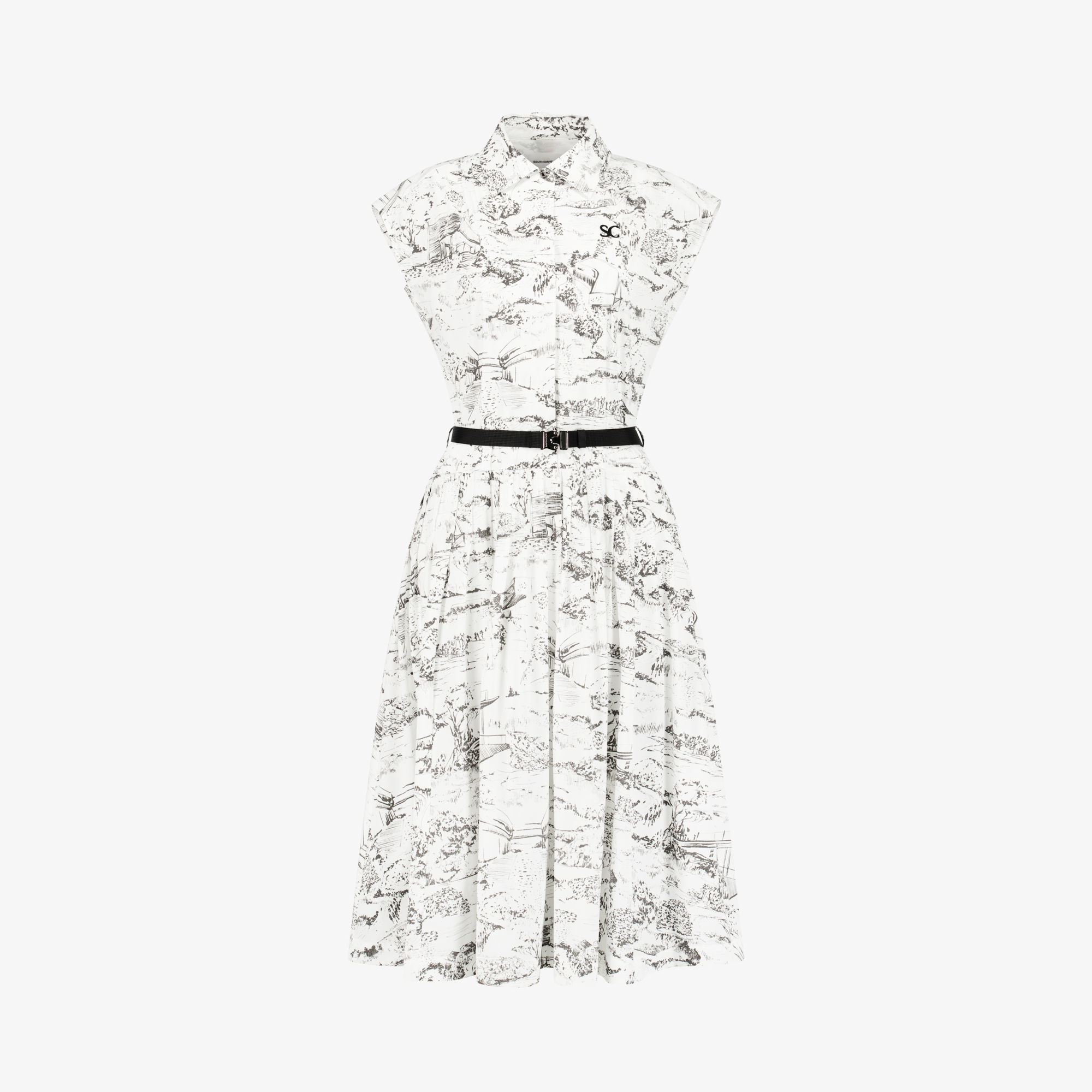 Namhae Heritage Print Long Dress_GY