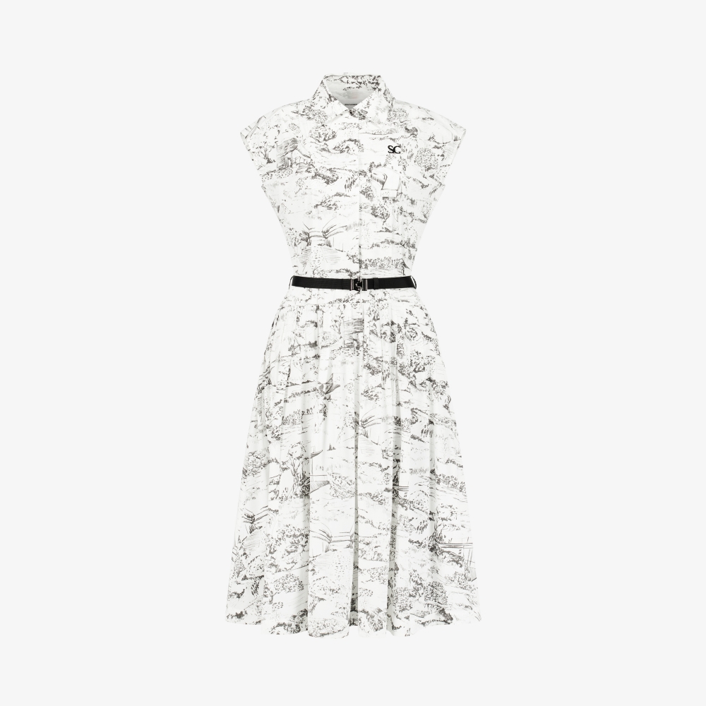 Namhae Heritage Print Long Dress_GY