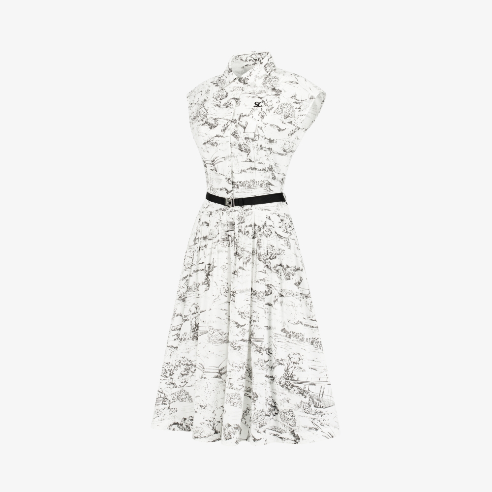 Namhae Heritage Print Long Dress_GY