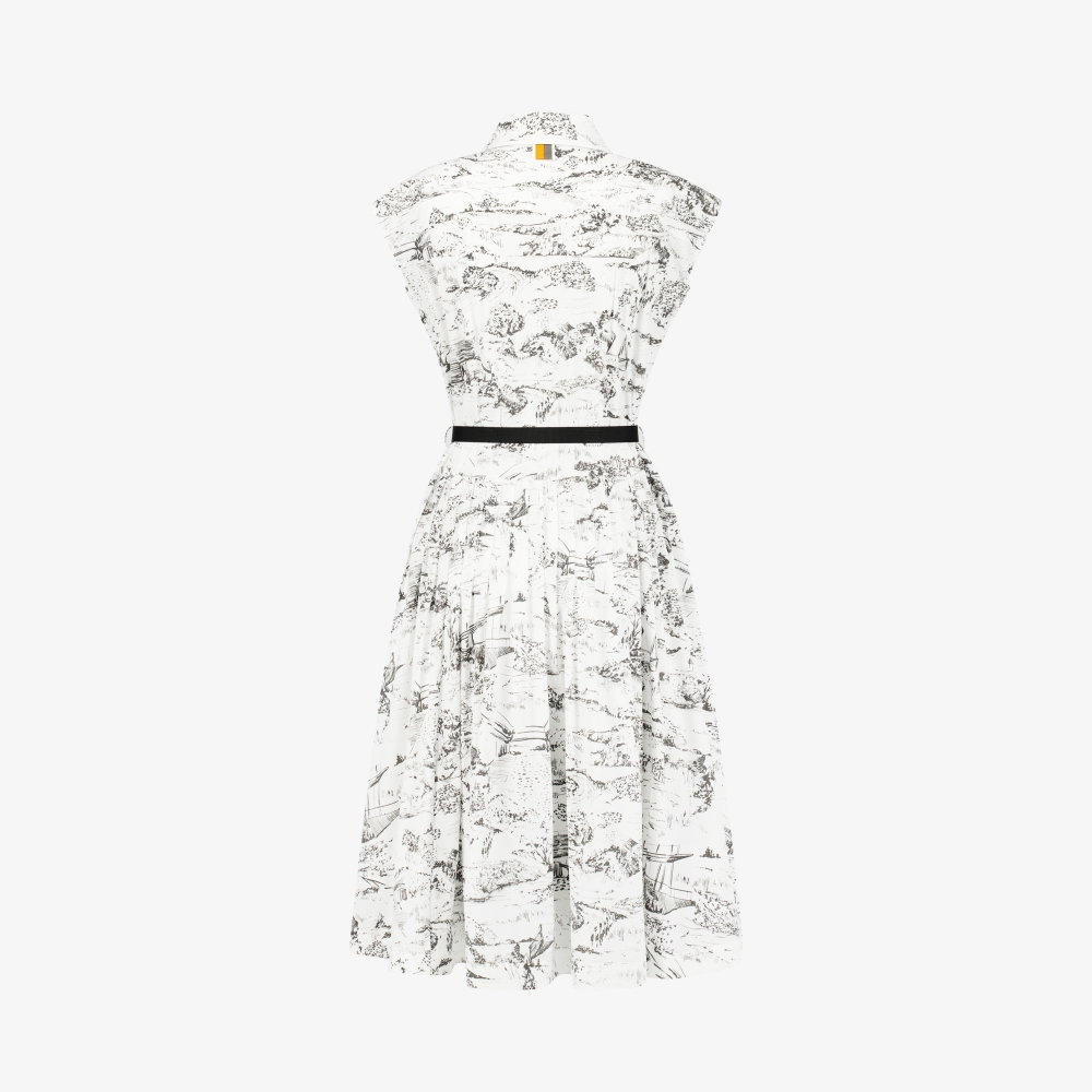 Namhae Heritage Print Long Dress_GY