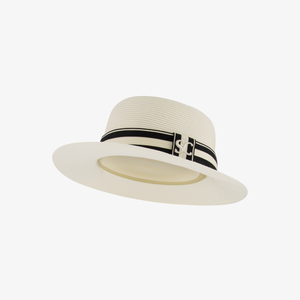 Classic Raffia Fedora Hat_WT