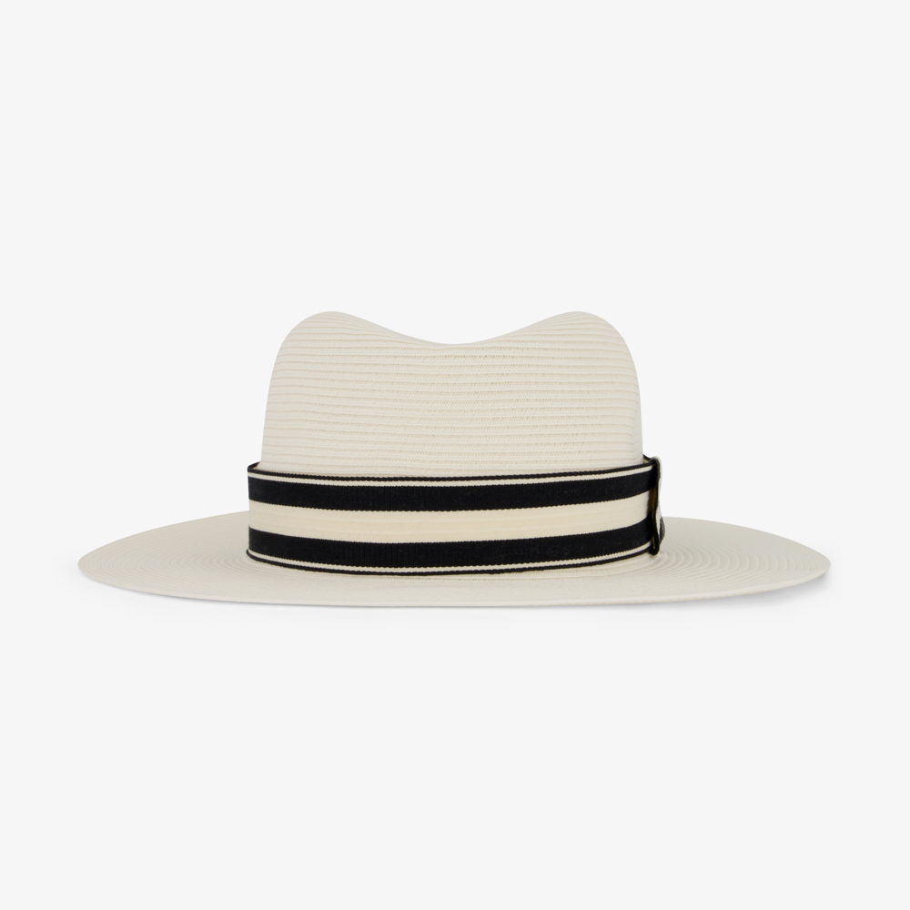 Classic Raffia Fedora Hat_WT