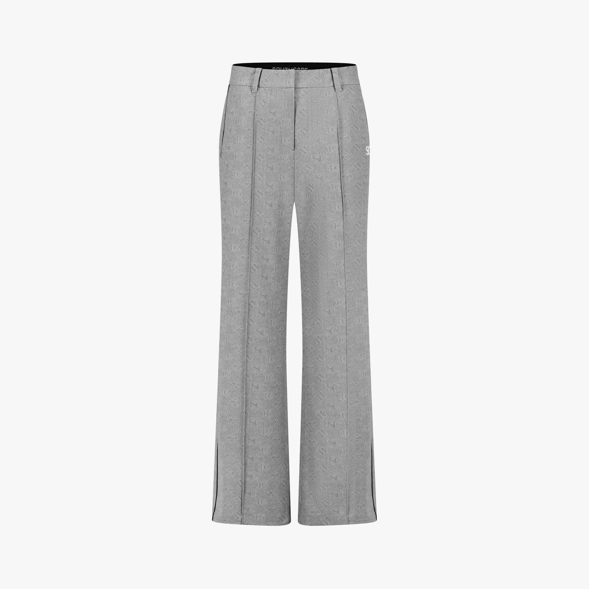 Logo Flow Pattern Wide Pants_GY