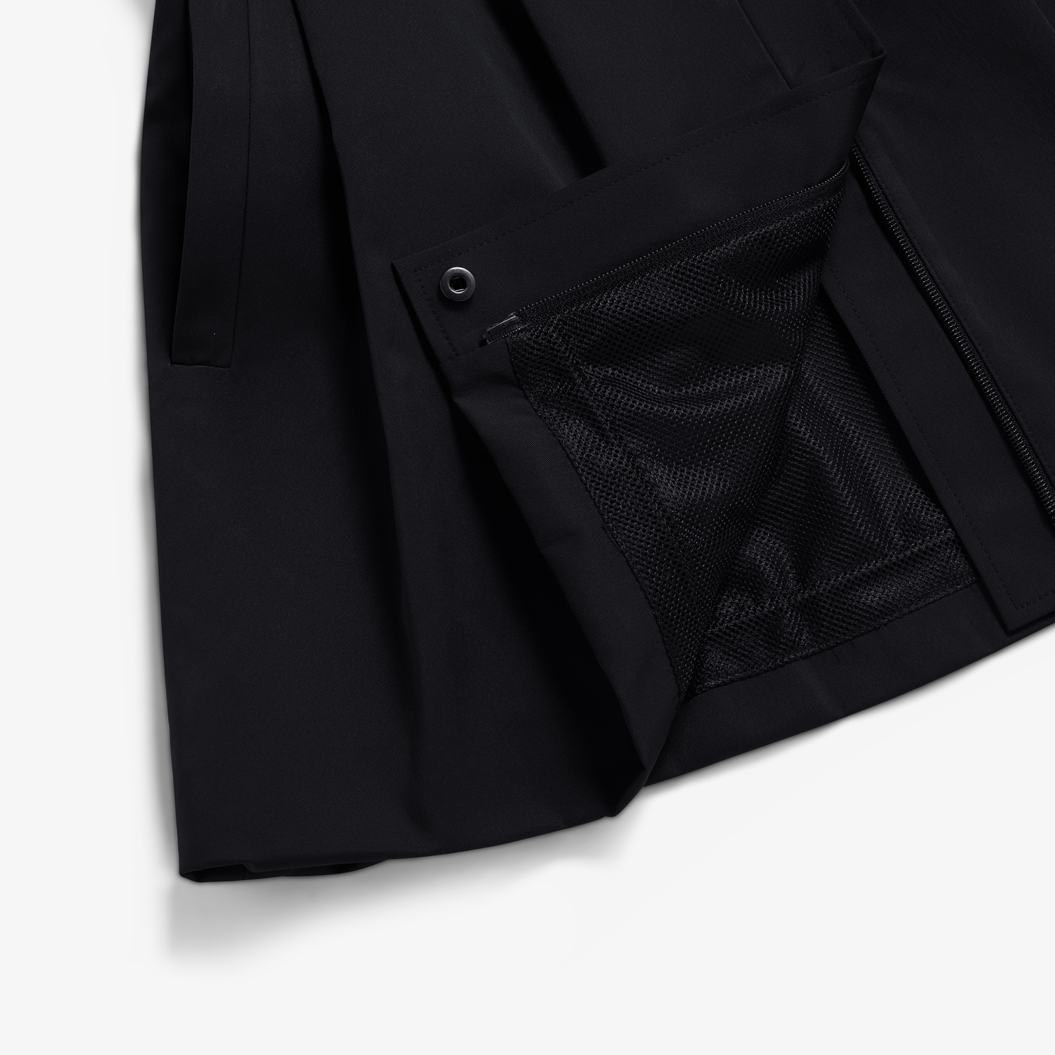 2-WAY Belted Skirt_BK