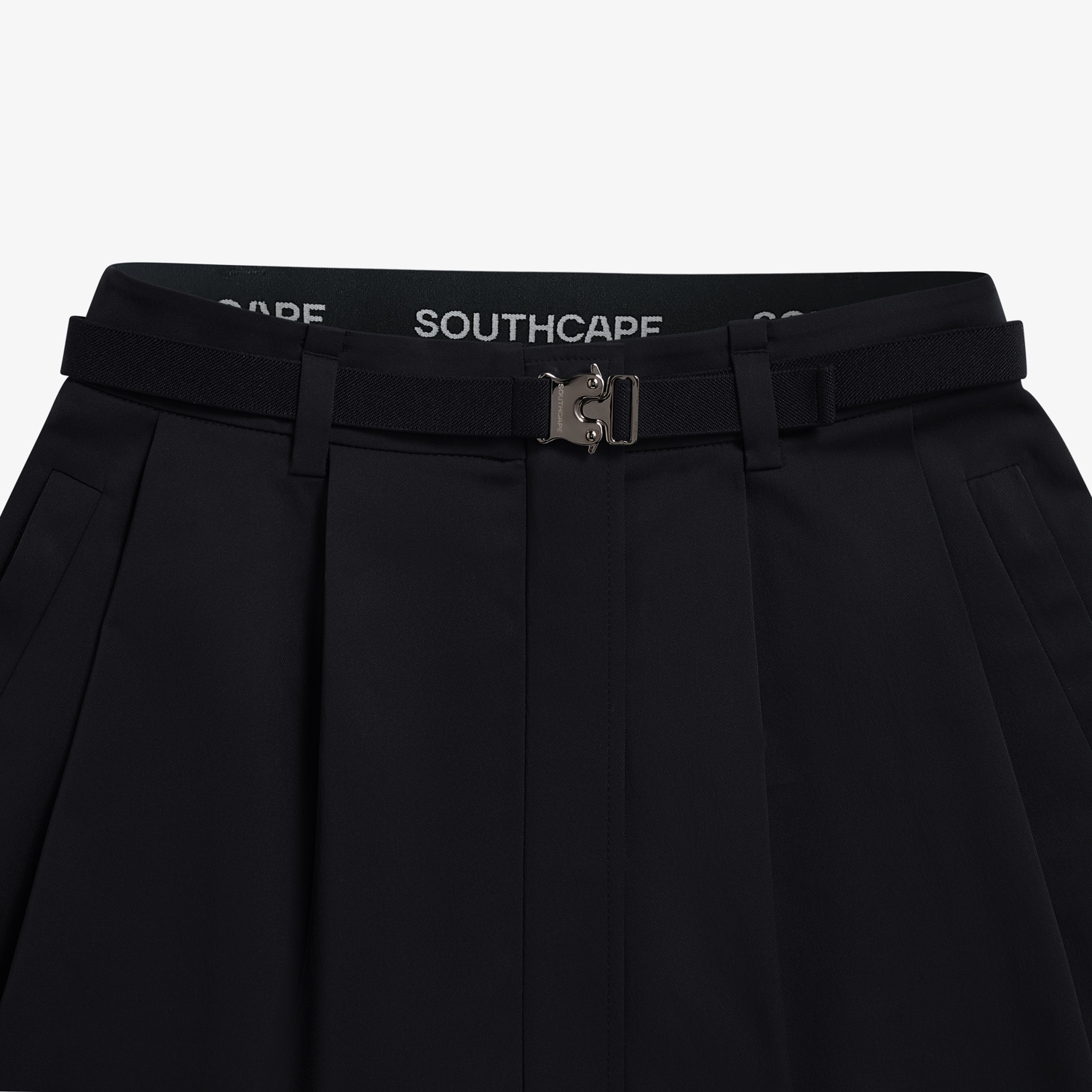 2-WAY Belted Skirt_BK