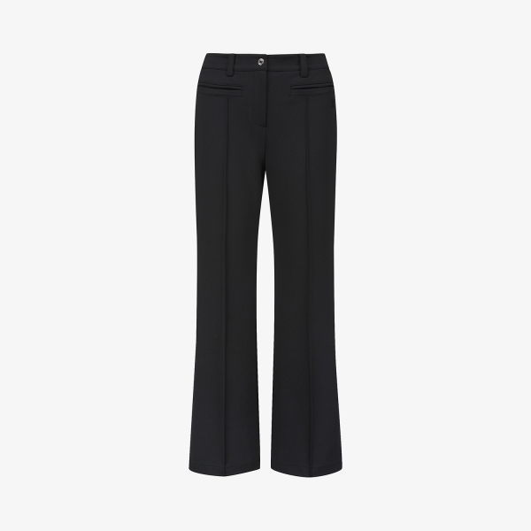 SC Pintuck Semi-Wide Pants_BK