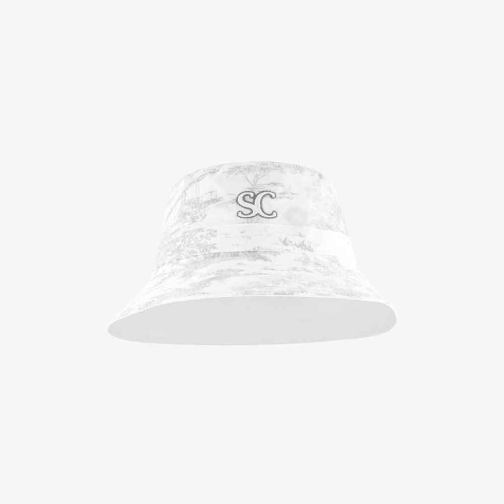 Namhae Heritage Print Reversible Bucket Hat_GY