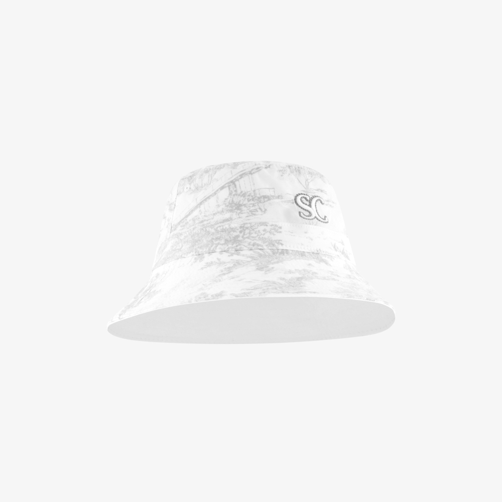 Namhae Heritage Print Reversible Bucket Hat_GY