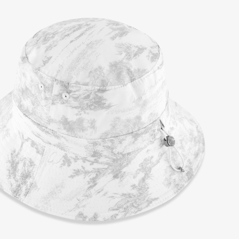Namhae Heritage Print Reversible Bucket Hat_GY