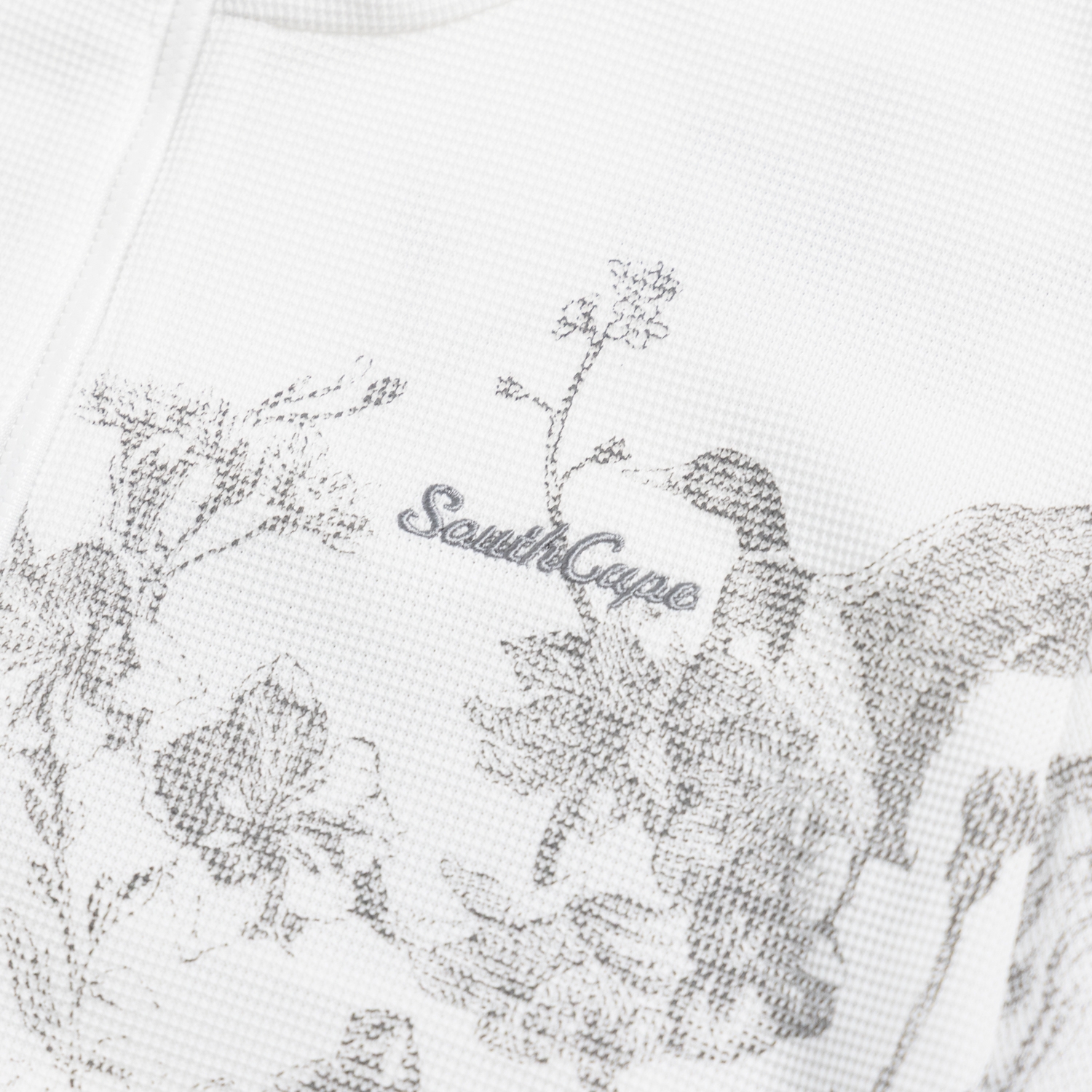 Blossom Mesh Zip-Up Jumper_WT