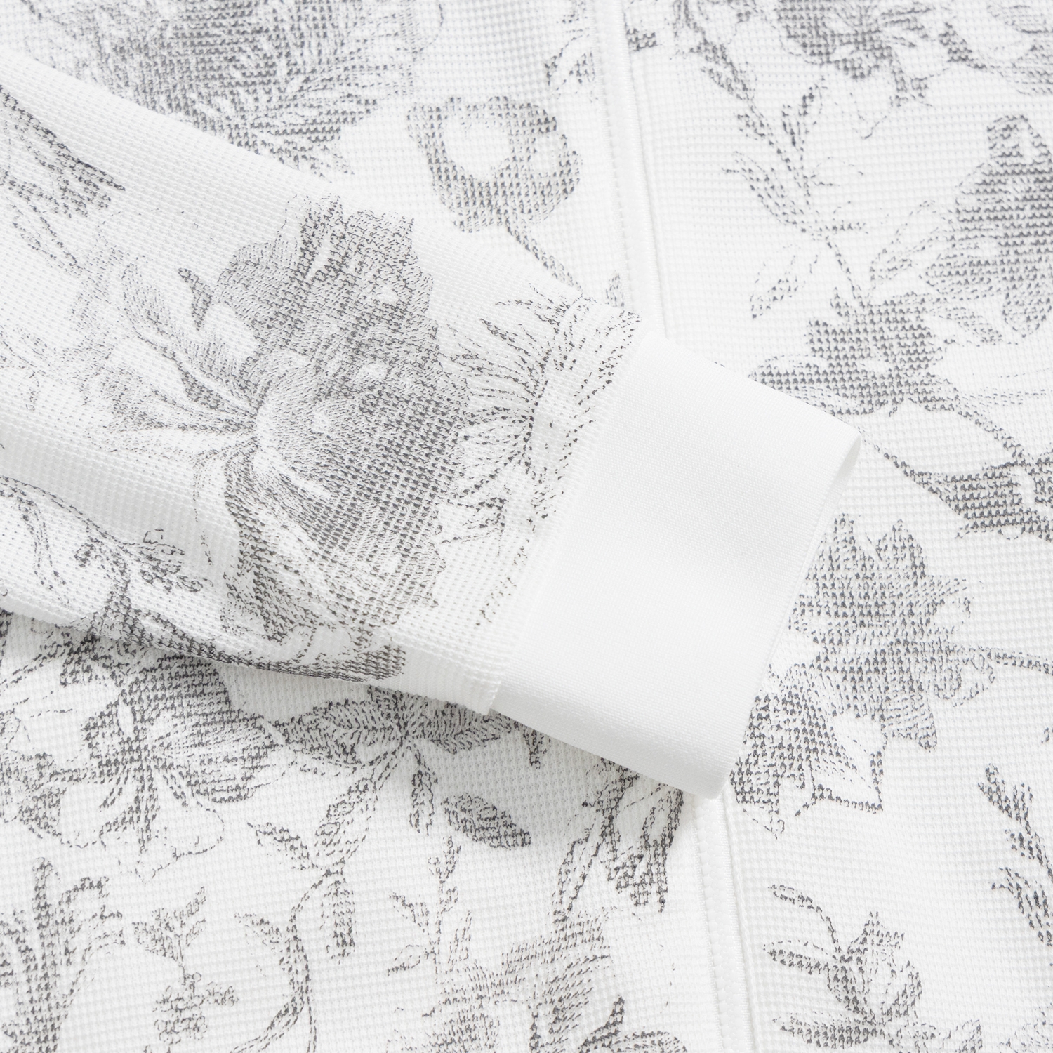 Blossom Mesh Zip-Up Jumper_WT