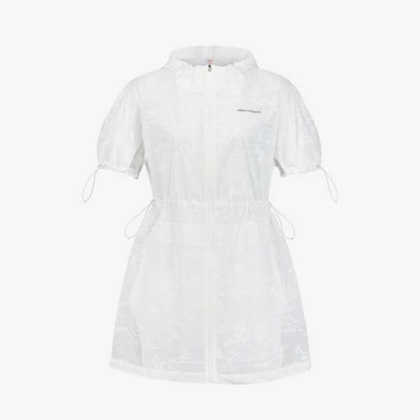 Namhae Heritage Print Rain Jacket_WT