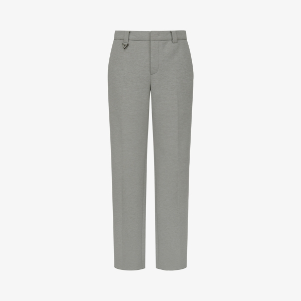 Side-Slit Semi-Bootcut Pants_MG