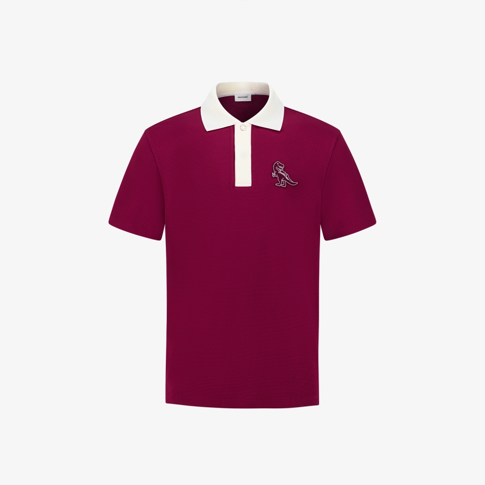 Buddy Embo Touch Color Collar T-shirt_DR