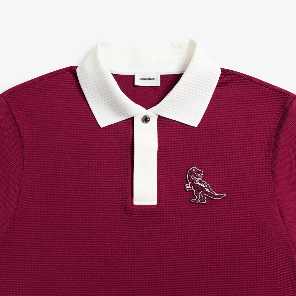 Buddy Embo Touch Color Collar T-shirt_DR