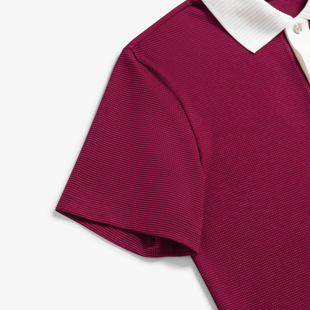 Buddy Embo Touch Color Collar T-shirt_DR