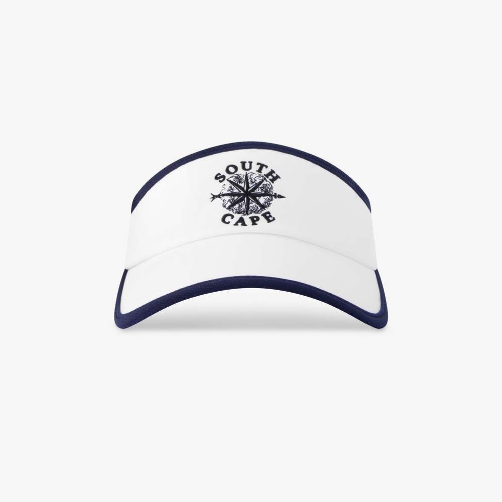 South Cross Logo Visor_WT