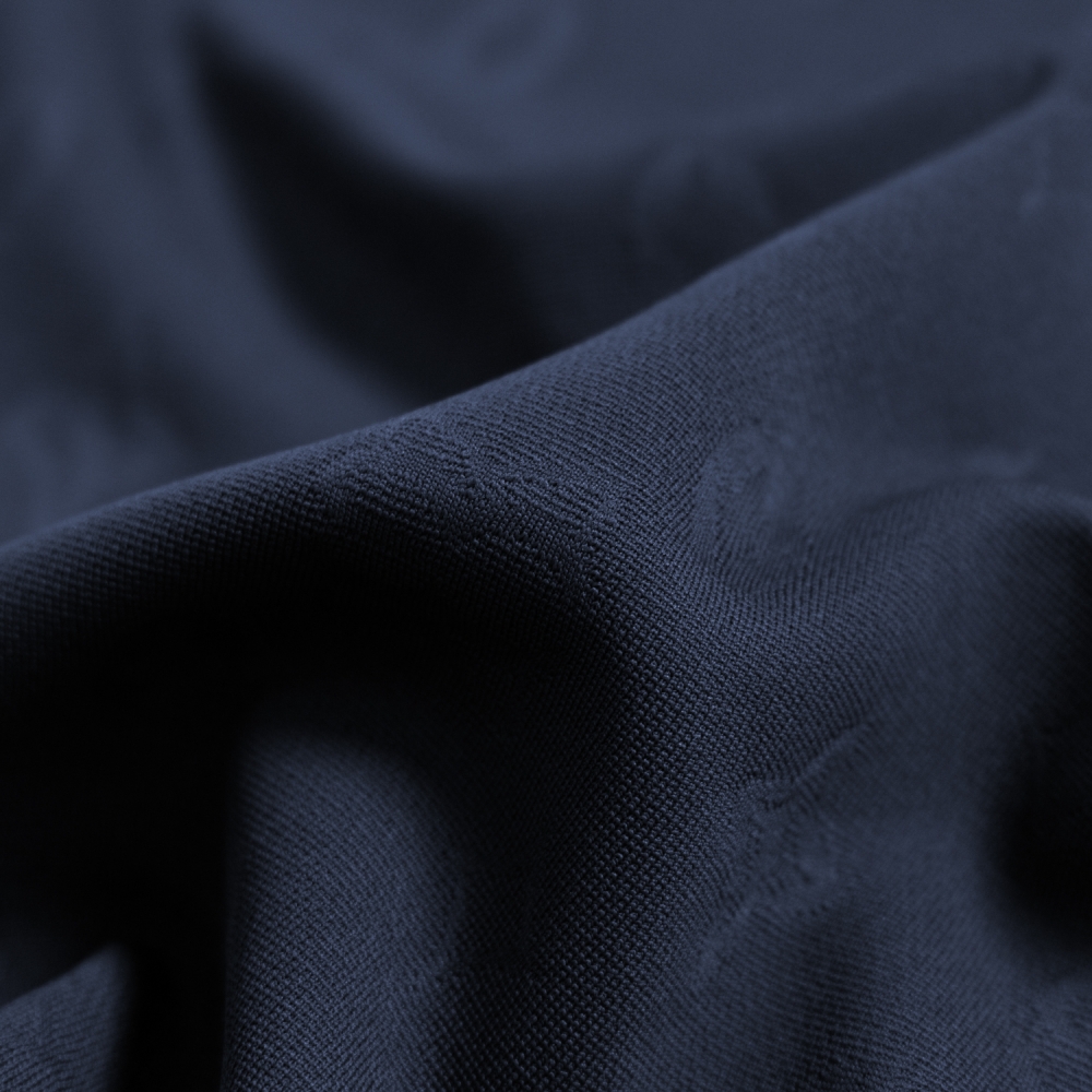 Jacquard Pattern Collar T-Shirt_NA