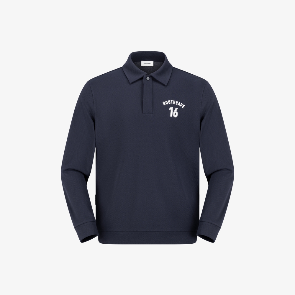 16 Logo Mesh Long-Sleeved T-Shirt_DA