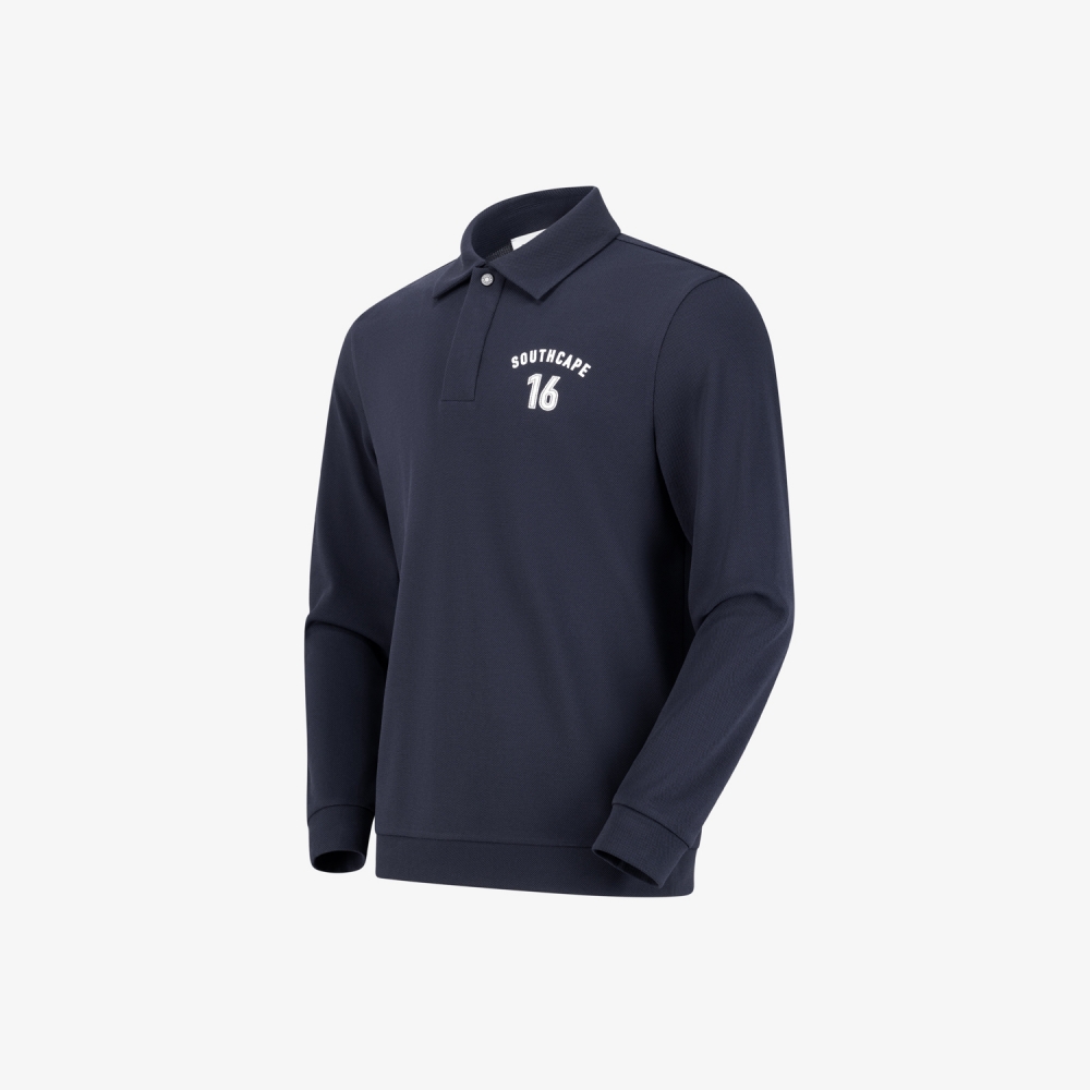 16 Logo Mesh Long-Sleeved T-Shirt_DA