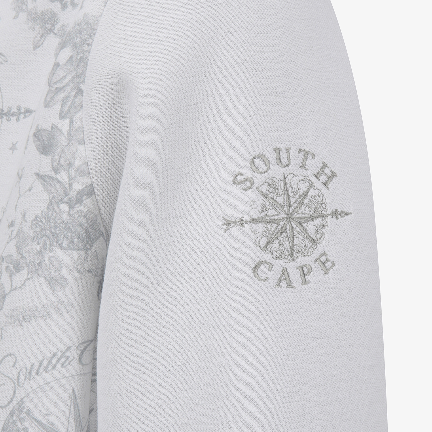 Southcross Pattern High-Neck Jumper_WT