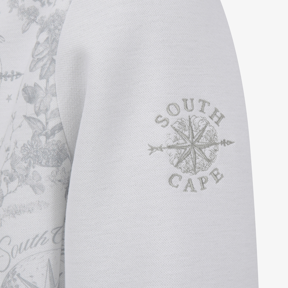 Southcross Pattern High-Neck Jumper_WT