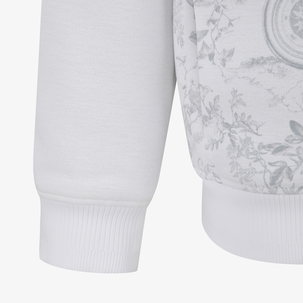 Southcross Pattern High-Neck Jumper_WT