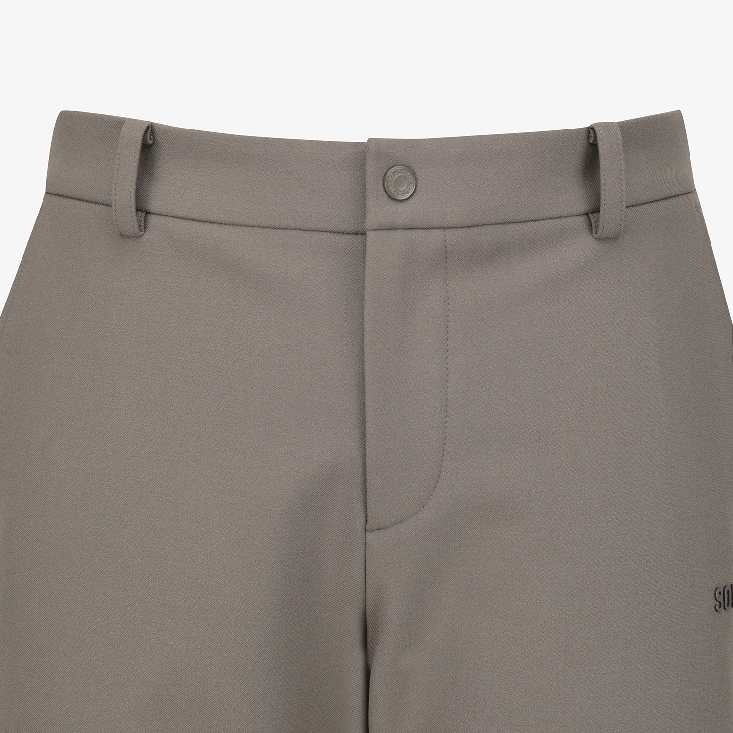 Logo Patch Fleece-Lined Regular-Fit Pants_SE