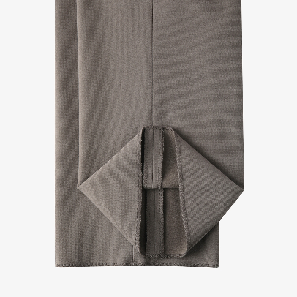 Logo Patch Fleece-Lined Regular-Fit Pants_SE