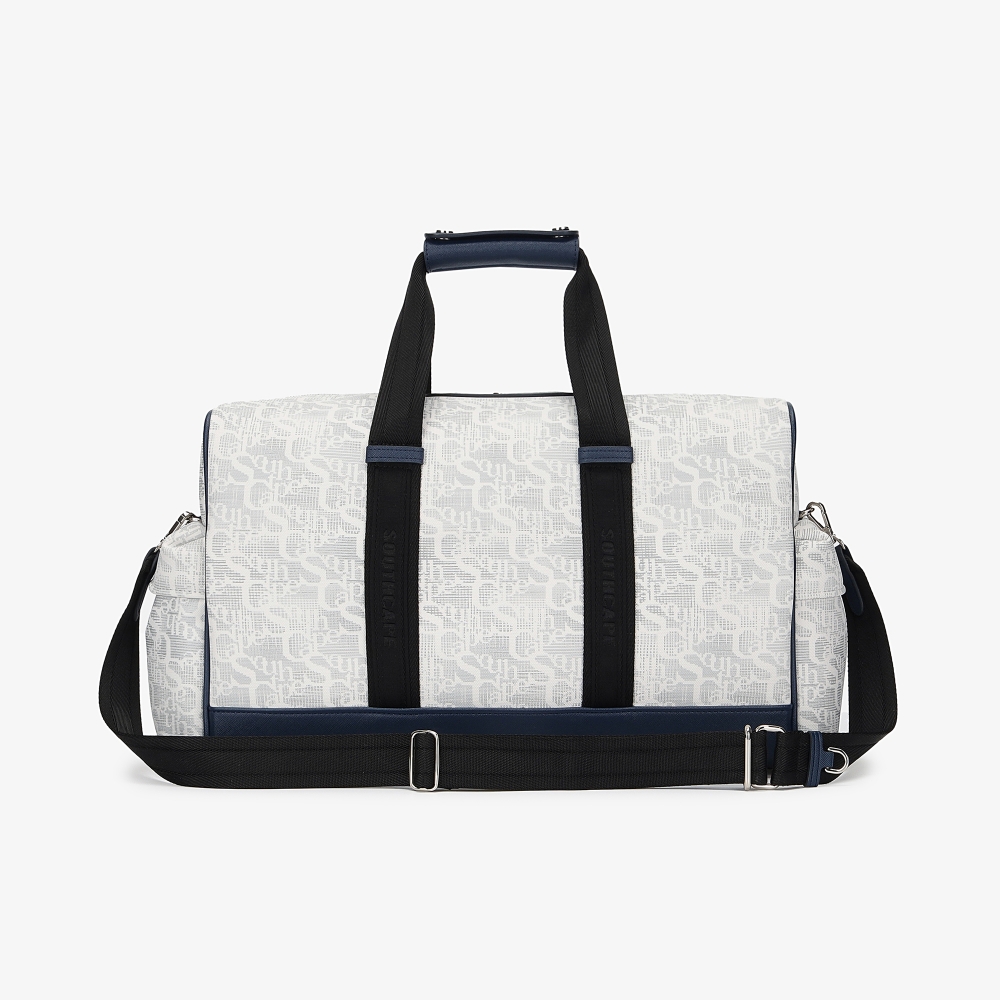 Logo Printed Boston Bag_NA