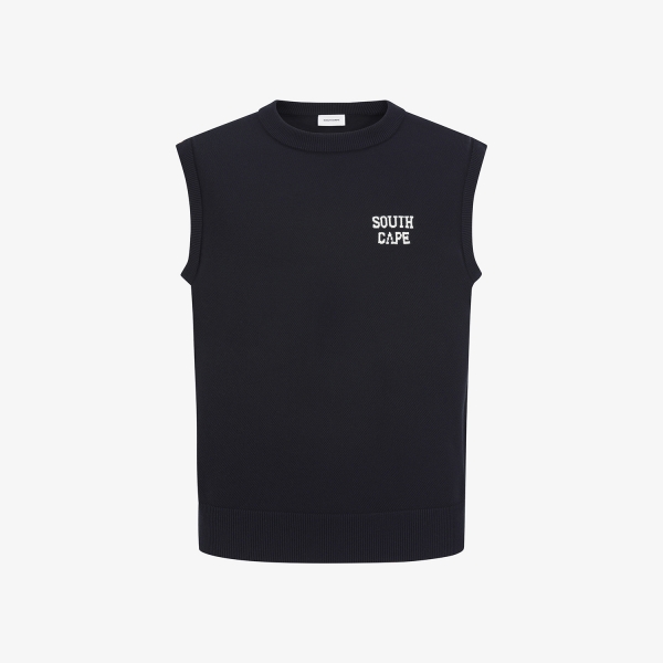 Round Neck Knit Vest_NA