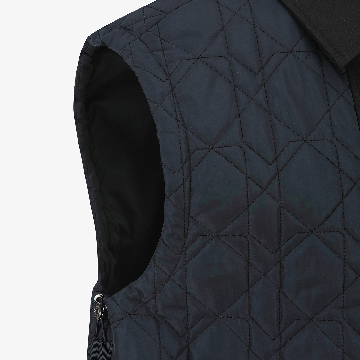 Quilted Padded Collar Vest_DA