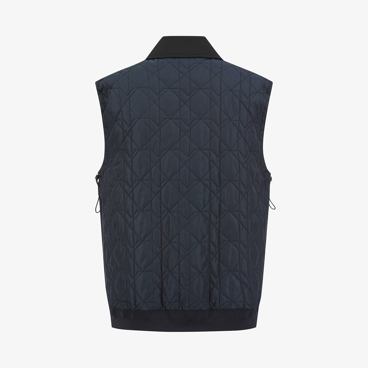 Quilted Padded Collar Vest_DA