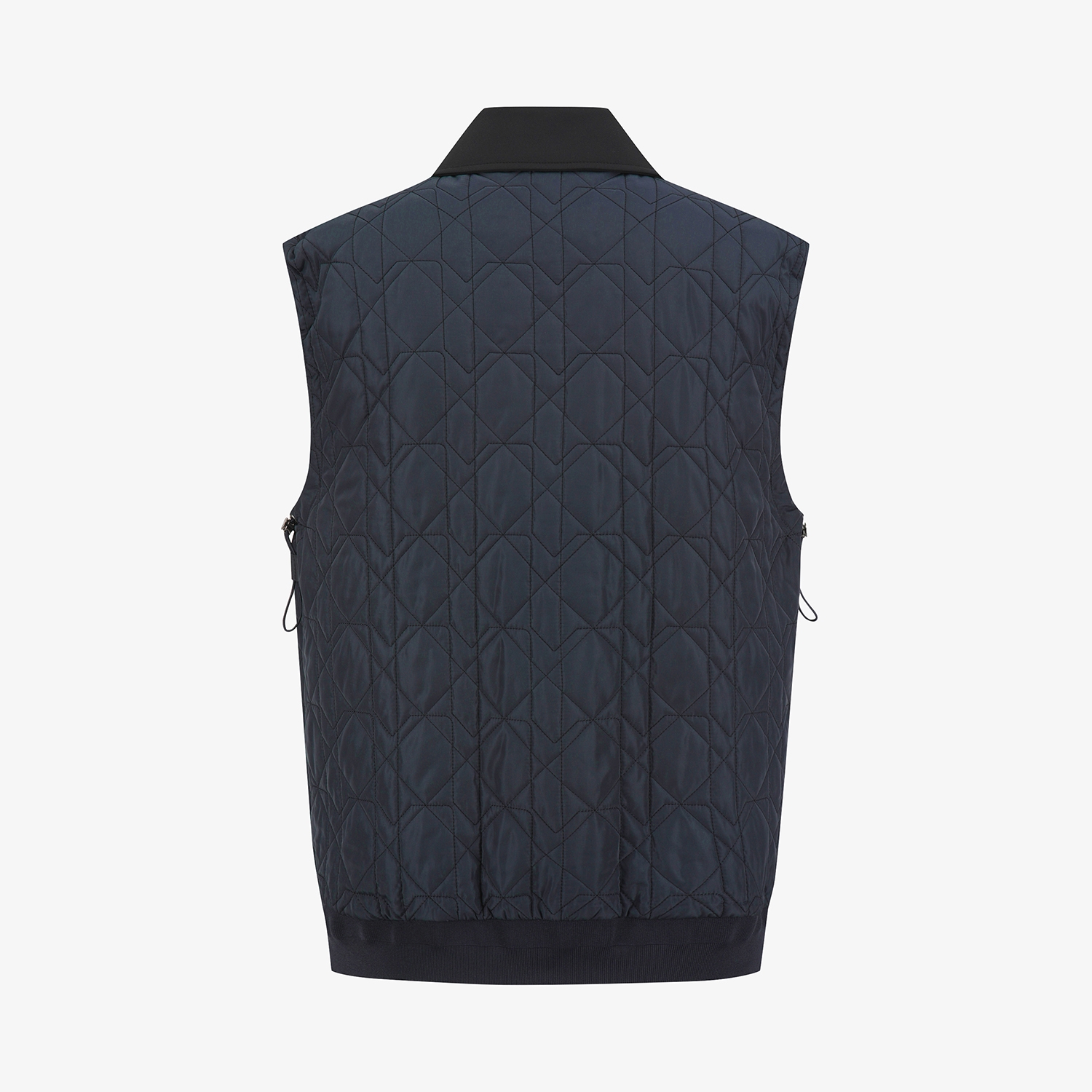 Quilted Padded Collar Vest_DA