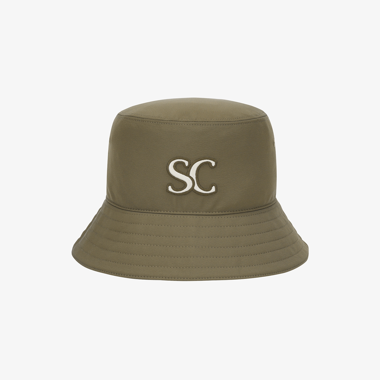 SC logo Lace-Up Ribbon Bucket Hat_KH